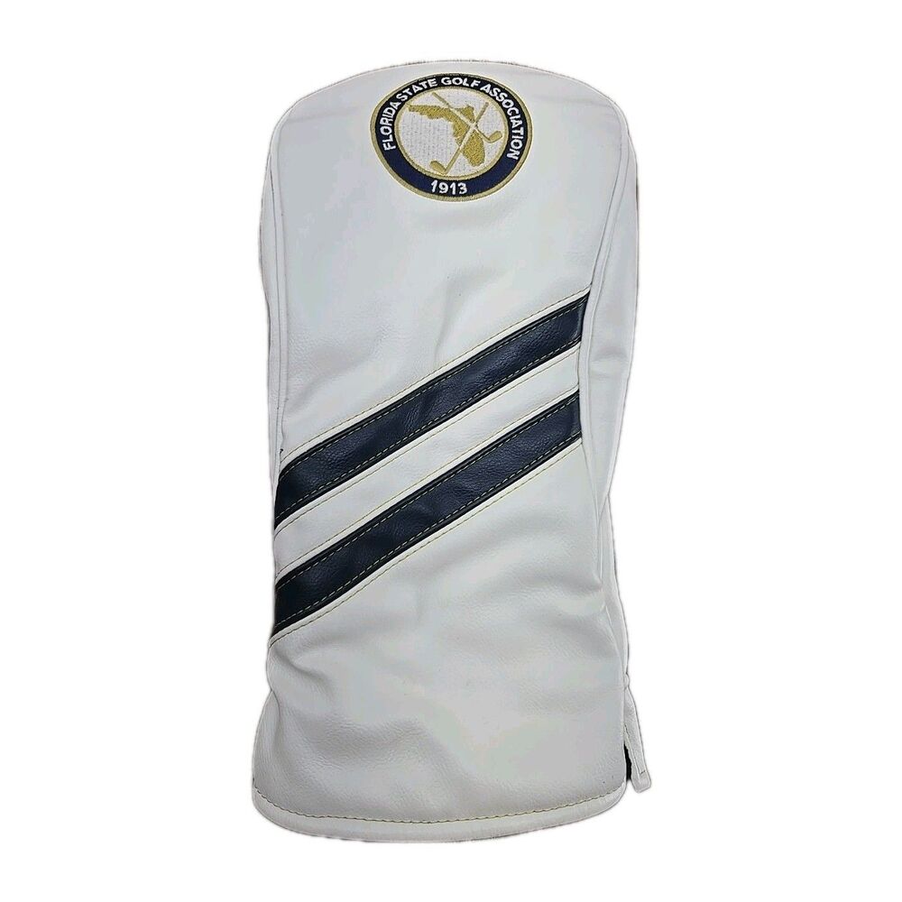Heritage Collection Leather Golf HeadCover Head Cover Golf Club Driver FSGA